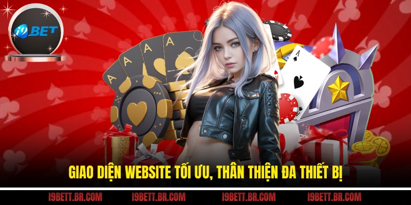 Giao diện website tối ưu, thân thiện đa thiết bị